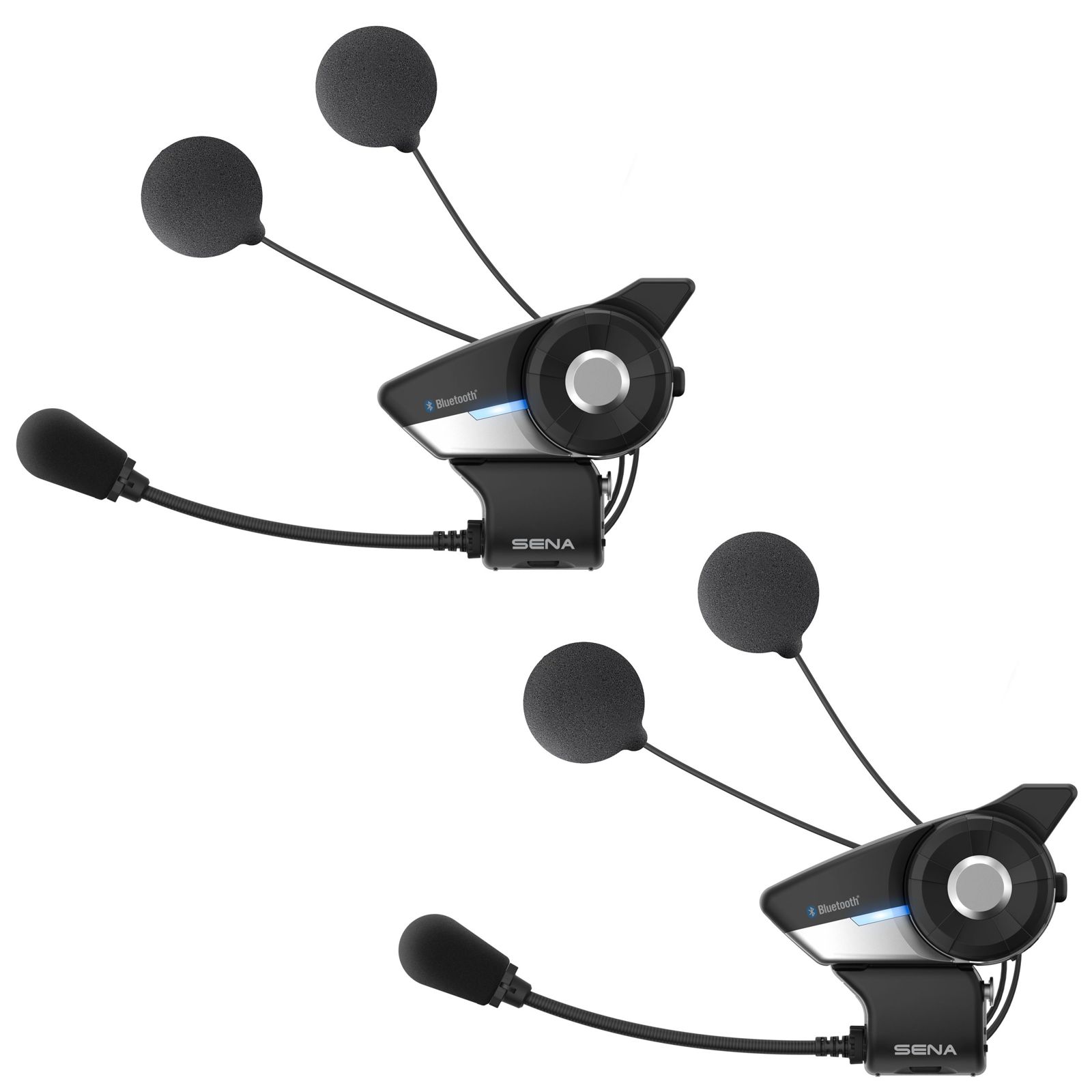 SENA 20S Evo doppio set incl. altoparlante HD - Sistema di comunicazione Bluetooth per motocicli
