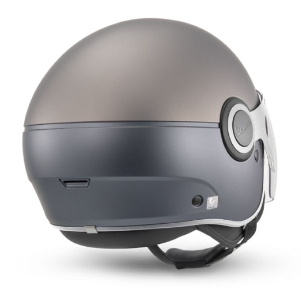 Casco Vespa Jet Demi Jet, Argentario titanio