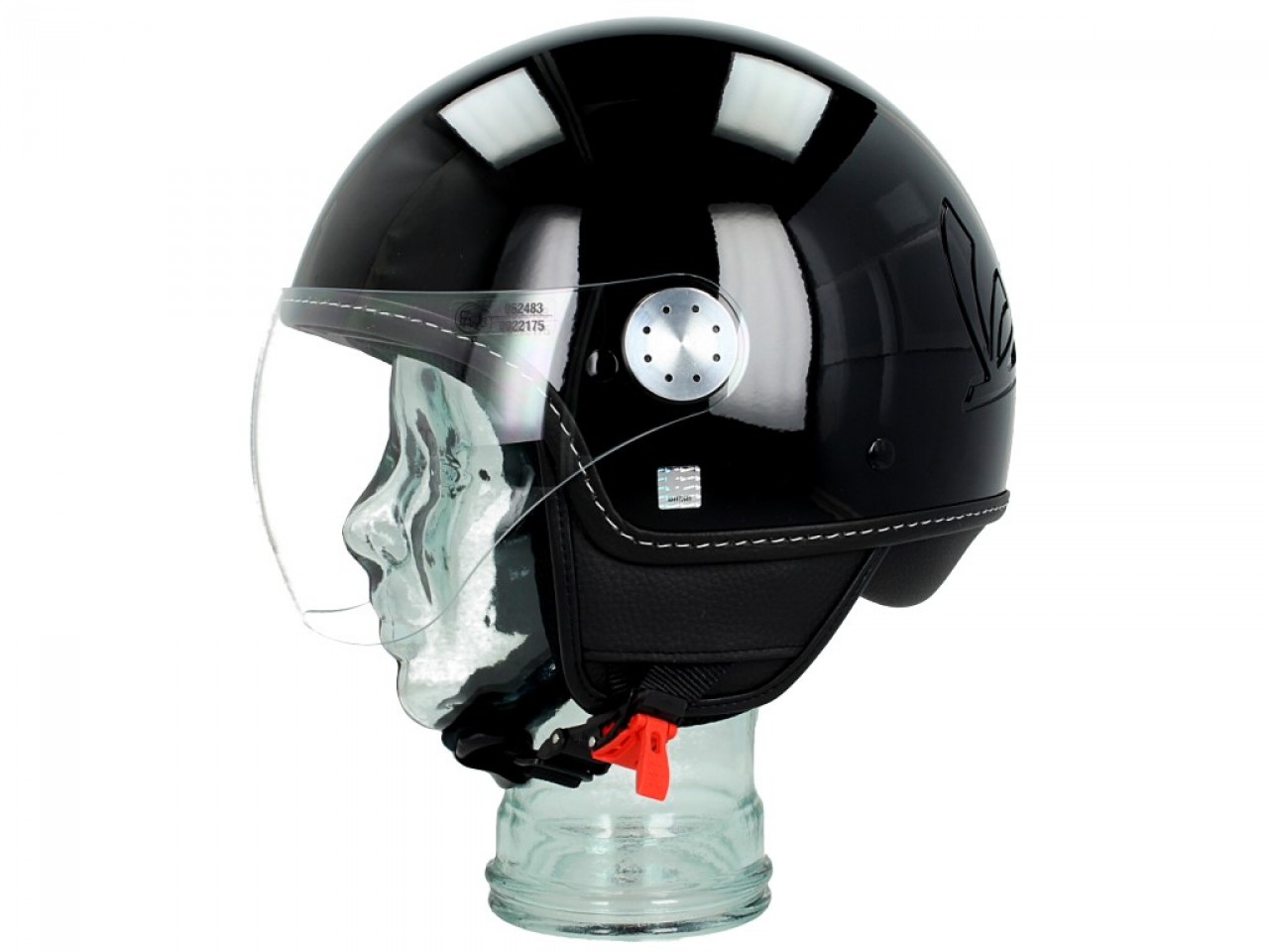Vespa Jet Casco Visiera 3.0 nero