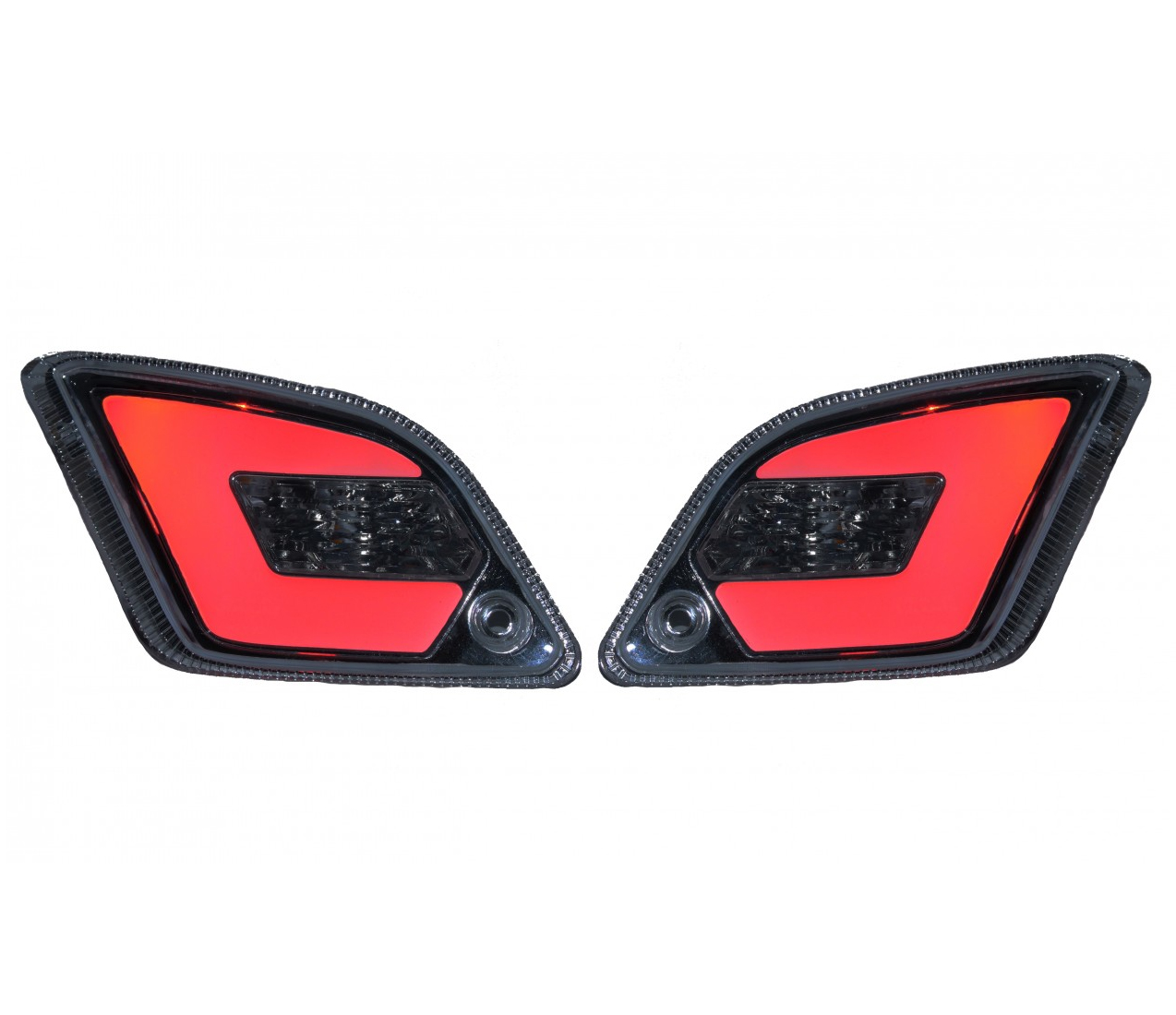 Kit frecce a LED posteriori, colorate per Vespa GT, GTL, GTV, GTS 125-300 (2014-2018)