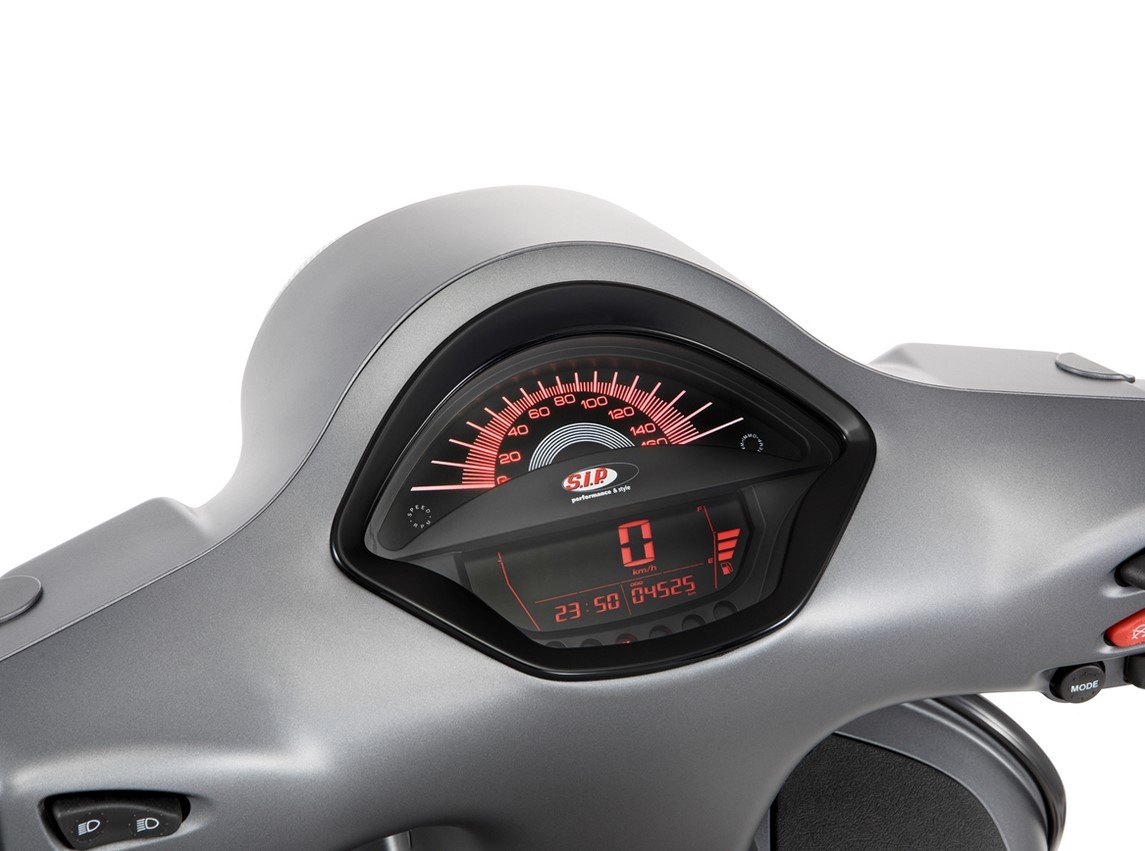 Contagiri/tachimetro per Vespa GTS/​GTS Super 300ccm FL ('14-), nero