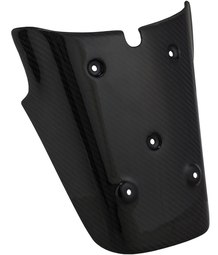 Portatarga posteriore per Vespa GTS/​GTS Super/​GTV 125-300ccm (-'13), carbonio