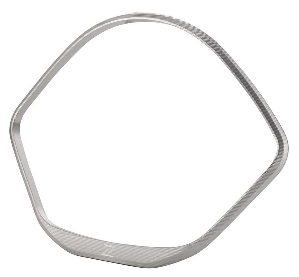 Anello decorativo tachimetro per Vespa GTS/​GTS Super/​GT/​GT L 125-300ccm (-'13), argento