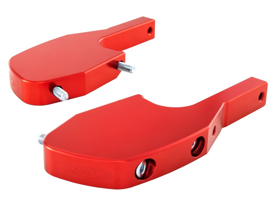 Adattatore poggiapiedi passeggero per Vespa GTS/​GTS Super/​GTV/​GT 60/​GT/​GT L 125-300ccm, rosso