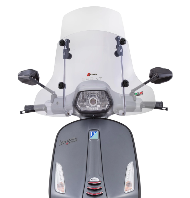 Cupolino Faco "Twin-Screen" per Vespa Sprint - trasparente
