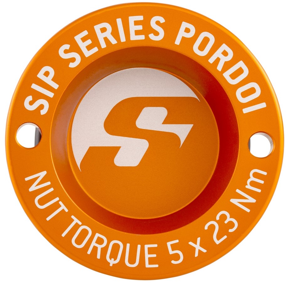 Tappo parapolvere 12" cerchio anteriore per Vespa GTS/​GTS Super/​GTV/​GT 125-300ccm, arancione opaco