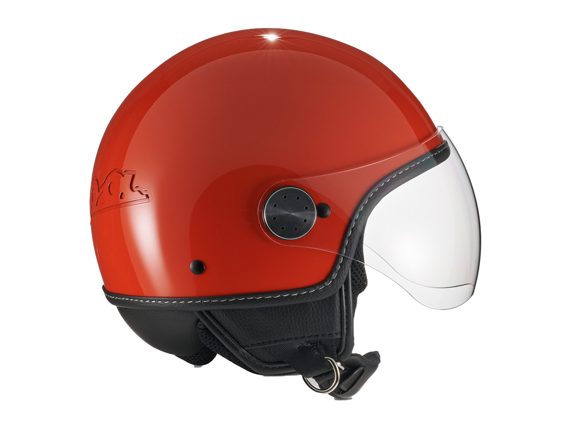 Vespa Jet Casco Visiera 4.0 arancione impolsivo