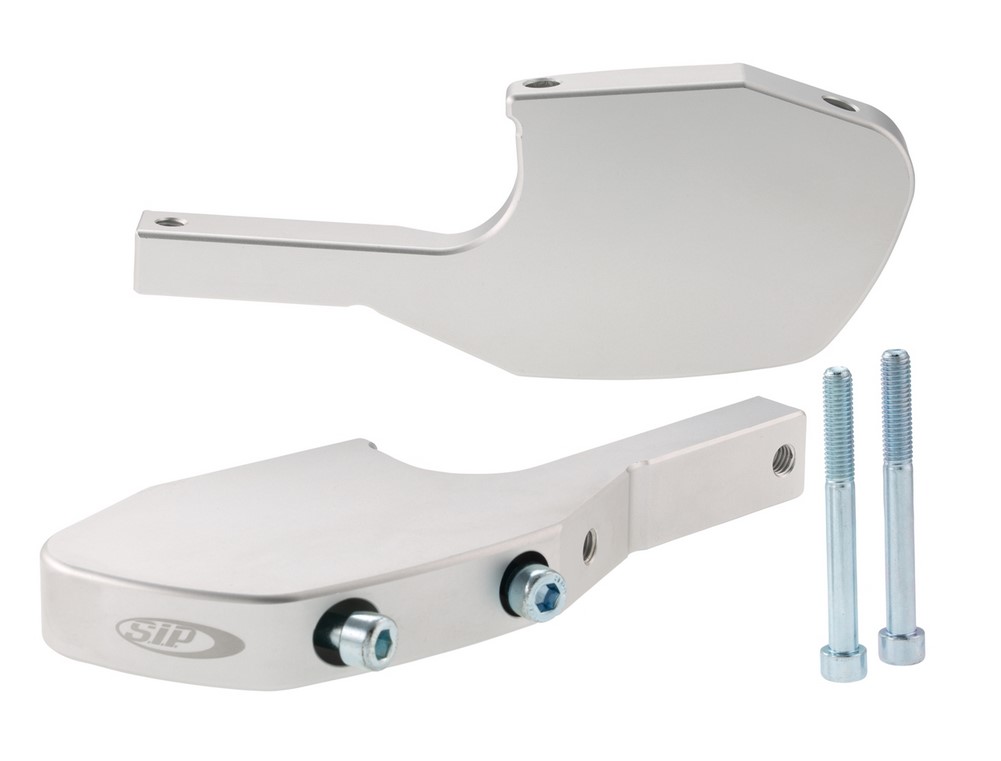 Adattatore poggiapiedi per Vespa GTS/GTS Super/GTV/GT 60/GT/GT L 125-300ccm, argento opaco