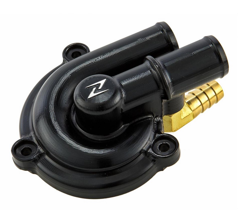 Coperchio pompa acqua per Vespa GTS/​GTS Super/​GTV/​GT 60/​GT/​GT L 125-300ccm 4T LC, nero