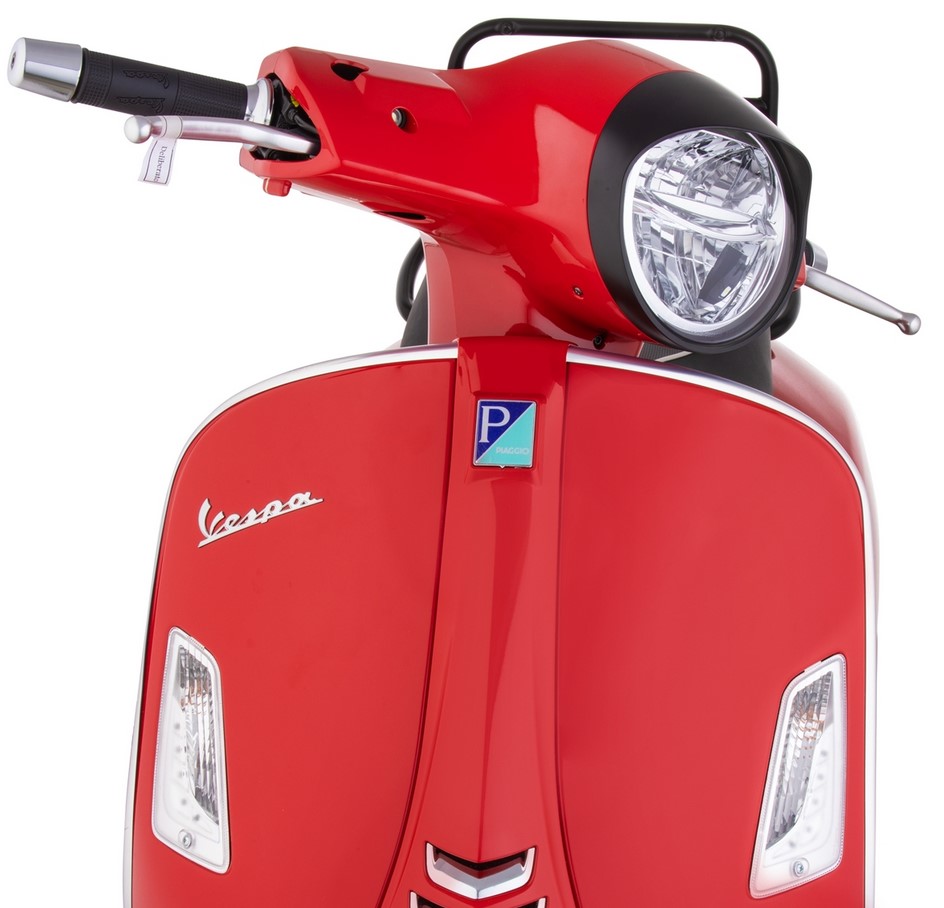 Anello faro per Vespa GTS/​GTS Super HPE 125/​300 ('19-), nero opaco