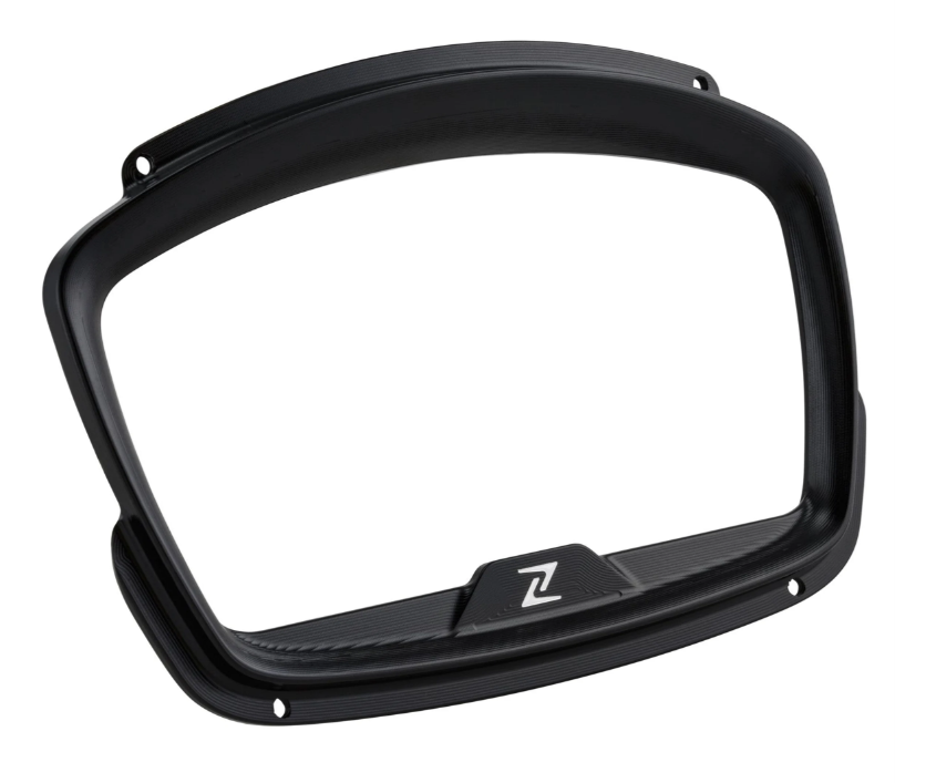 Anello decorativo contachilometri per Vespa GTS Supertech HPE 125/​300 ('19-), nero lucido