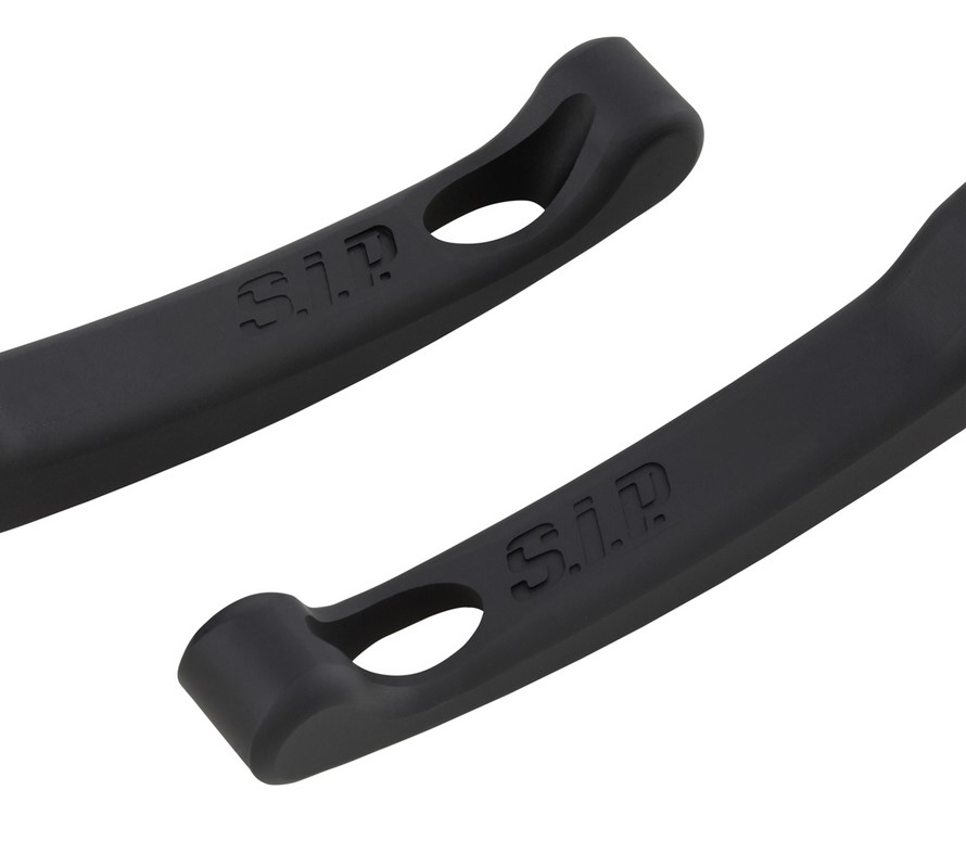 Set leve freno sportive Shorty per Vespa, destra e sinistra, nero opaco