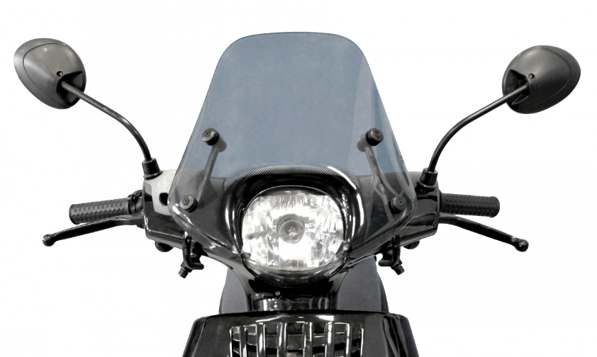 Parabrezza completo, cruiser, colorato per Piaggio ZIP