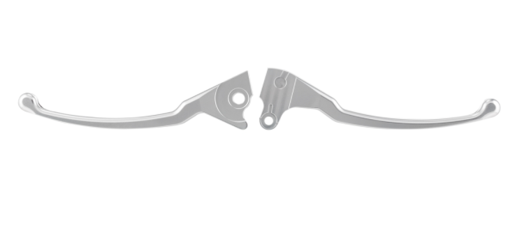Set leva freno sportivo sinistra/destra per Vespa LX/​LXV/​S/​Primavera/​Sprint 50-150ccm, argento