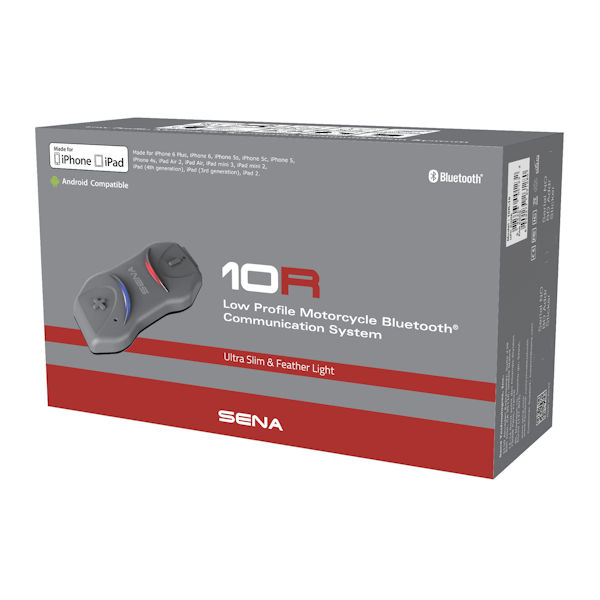 Set singolo SENA 10R - Sistema di comunicazione Bluetooth® per motociclette