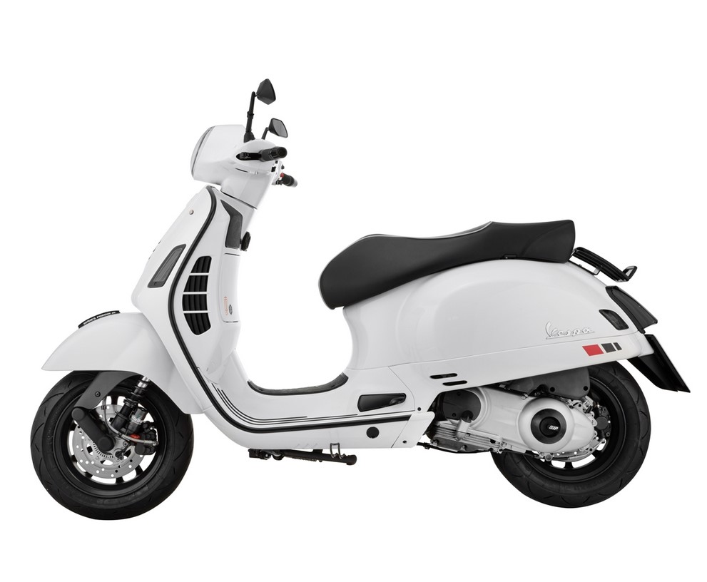 Nipplo parafango per Vespa GTS/​GTS Super/​GT/​GT L 125-300ccm, nero opaco