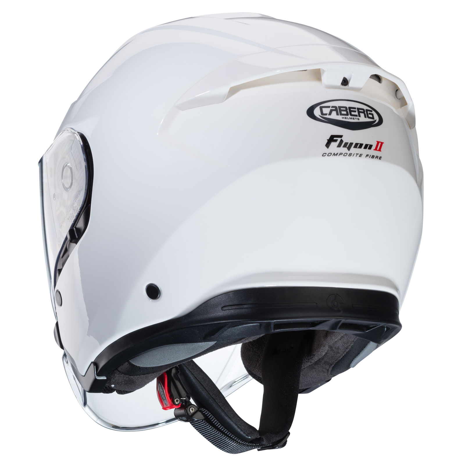 Casco Caberg Flyon II bianco metallizzato