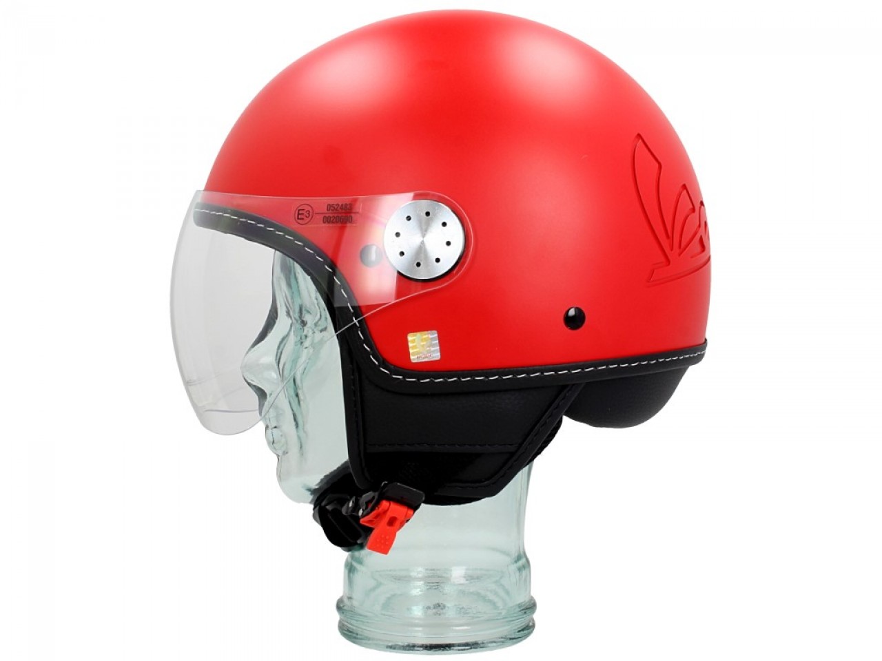 Vespa Jet Casco Visiera 3.0 rosso profondo