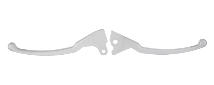 Set leva freno sportivo sinistra/destra per Vespa LX/​LXV/​S/​Primavera/​Sprint 50-150ccm, argento opaco