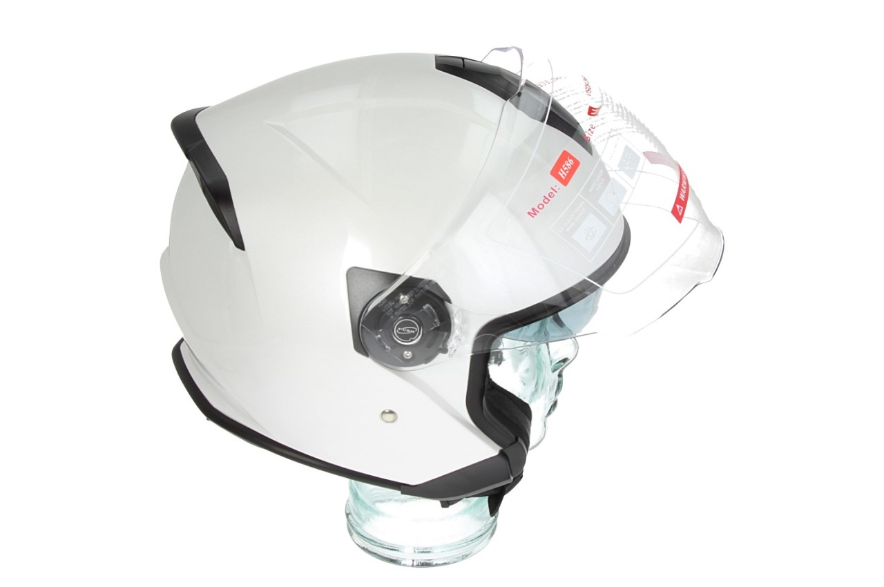 Casco jet Piaggio Full Jet PFJ bianco lucido