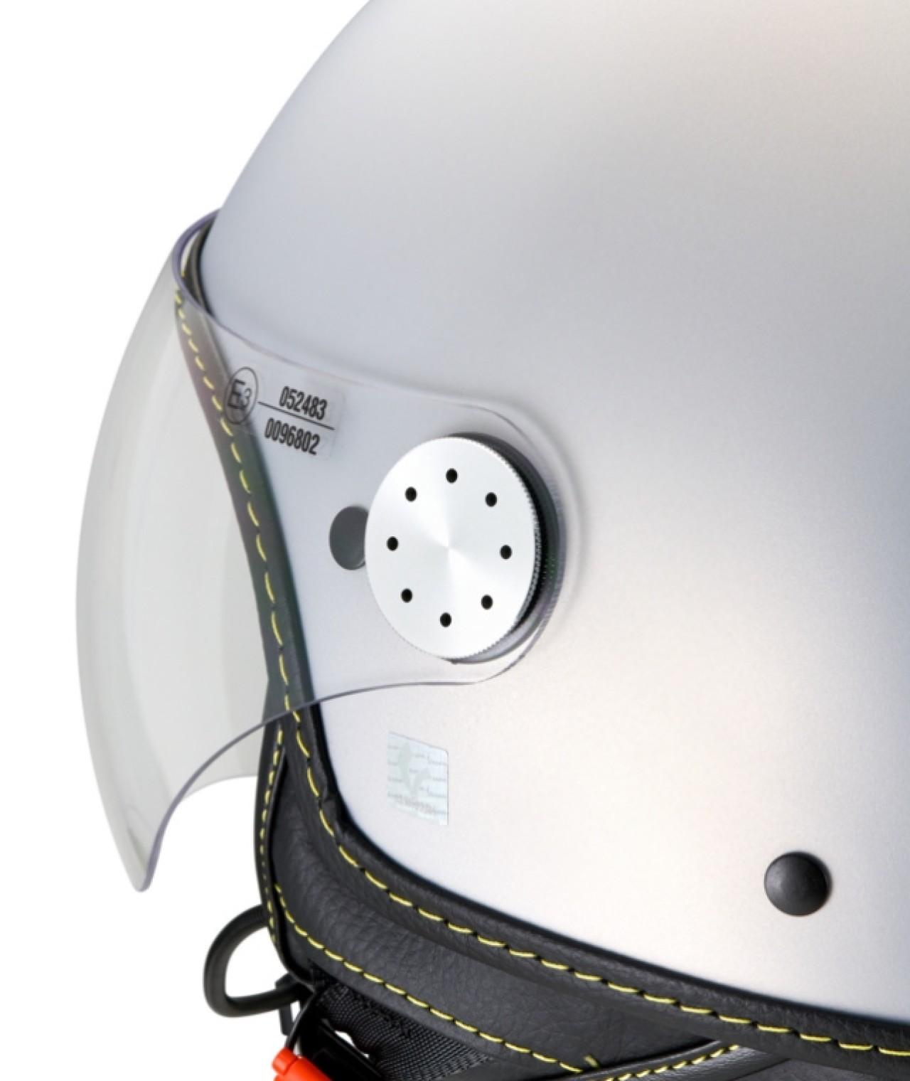 Vespa Jet Casco Visiera 4.0 Grigio Entusiasta Matt - Bluetooth