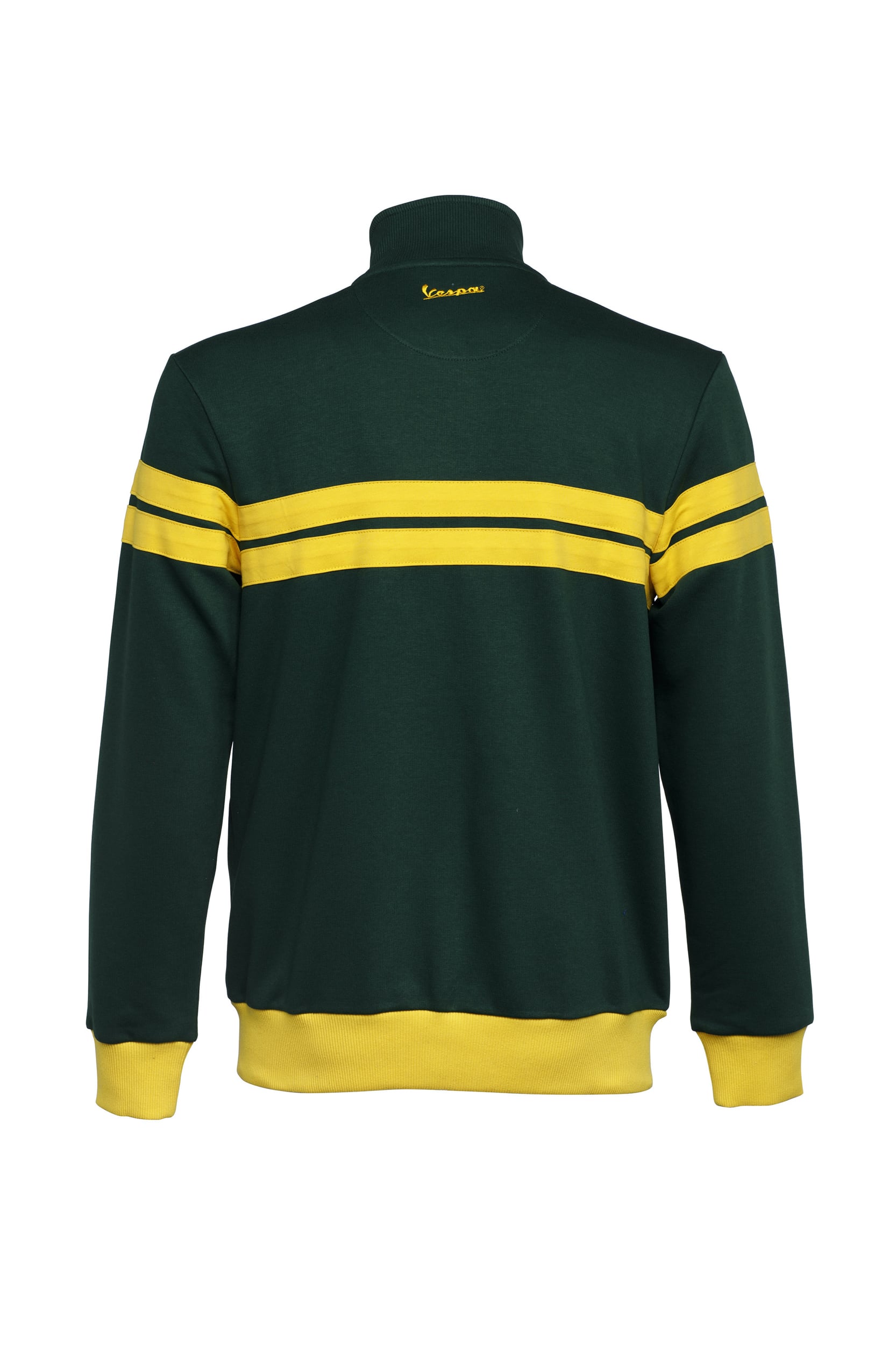 Giubbotto felpa Vespa, Racing anni '60 verde/giallo