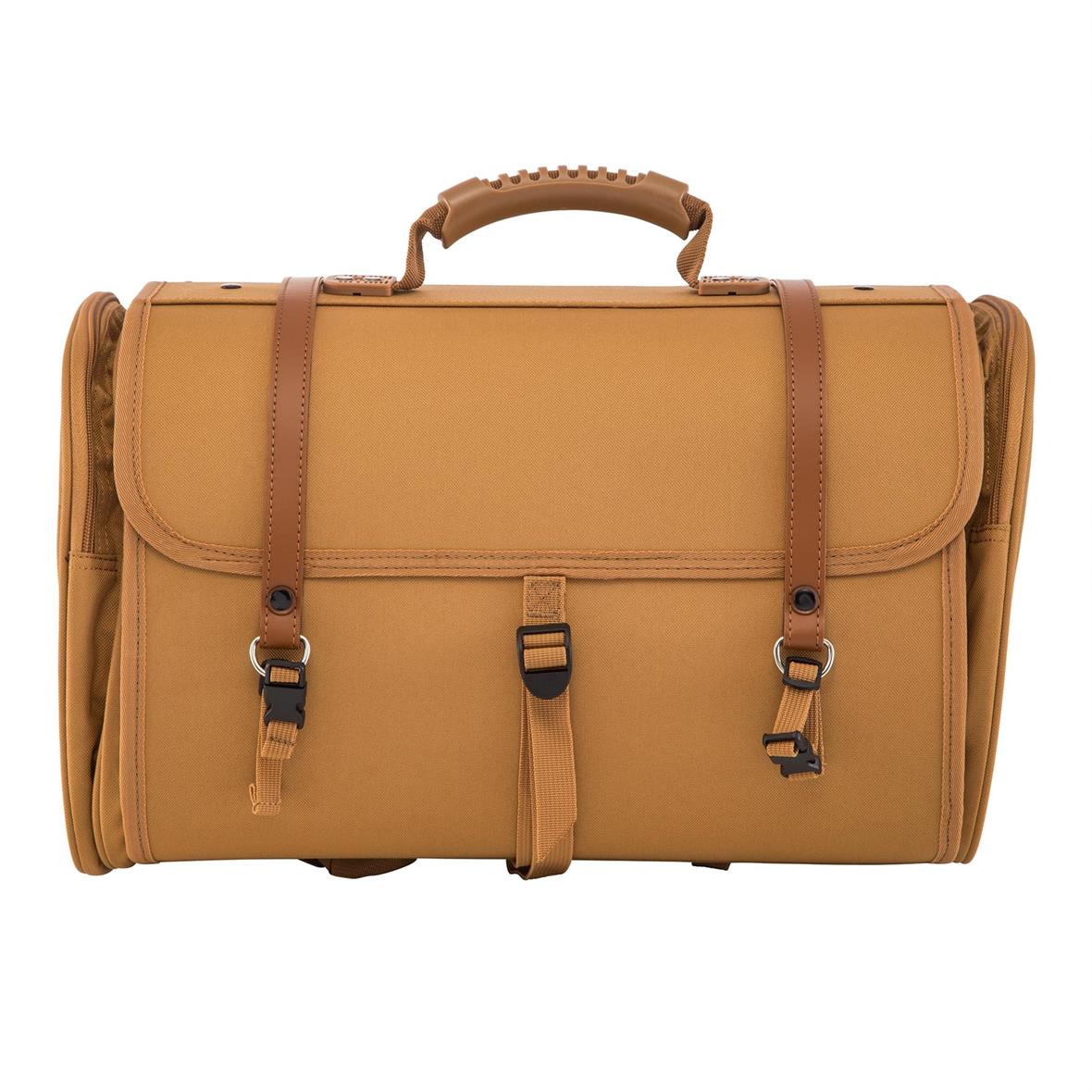 Borsa grande "Classic" per portapacchi per Vespa - marrone, nylon