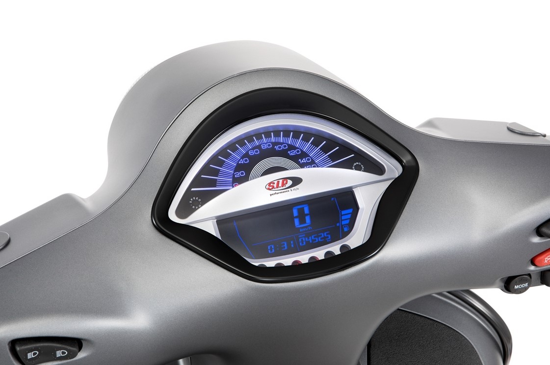 Contagiri/tachimetro per Vespa GTS/​GTS Super 300ccm FL ('14-), argento