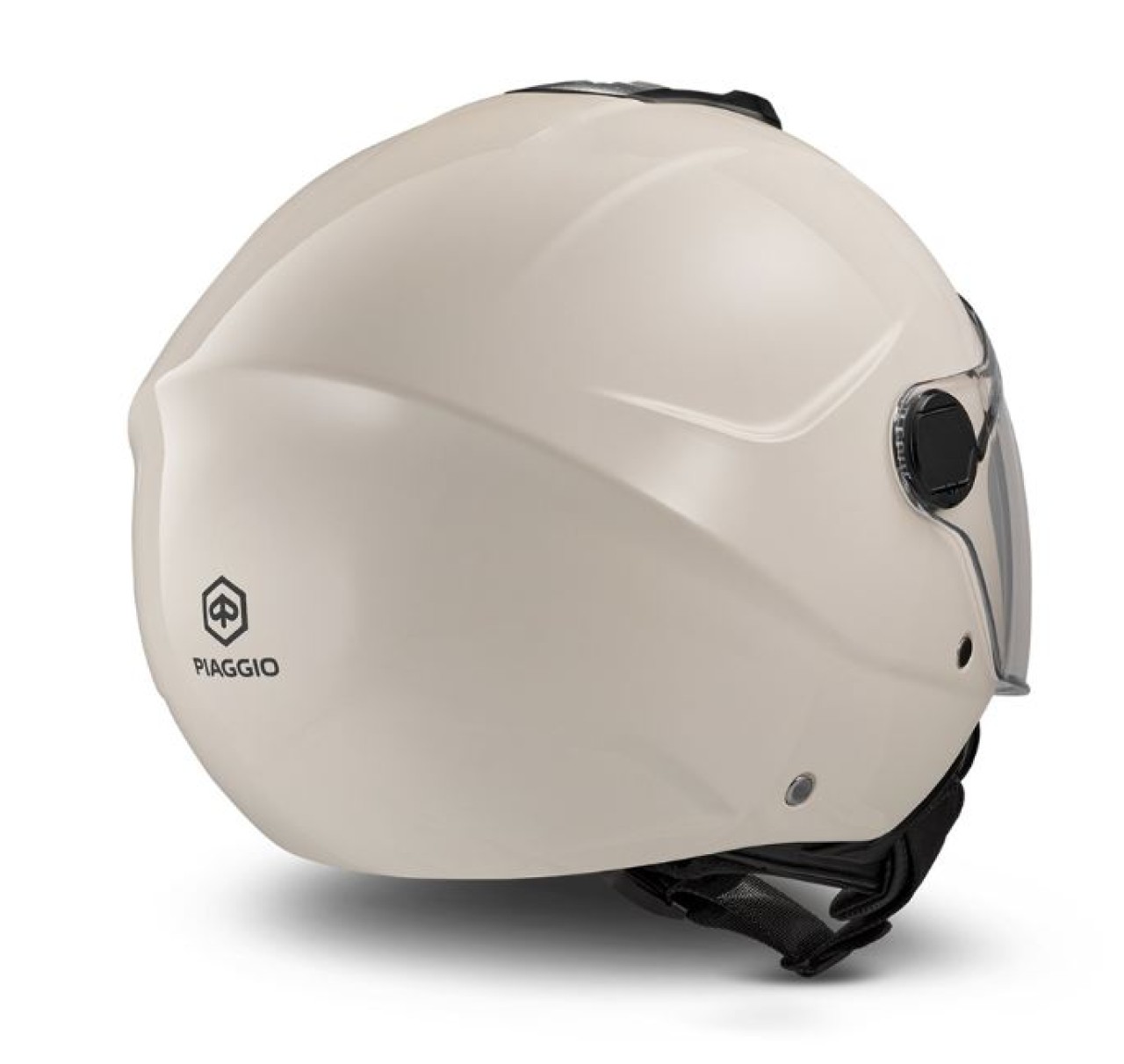 Casco jet Piaggio Demi Jet UL01 bianco lucido
