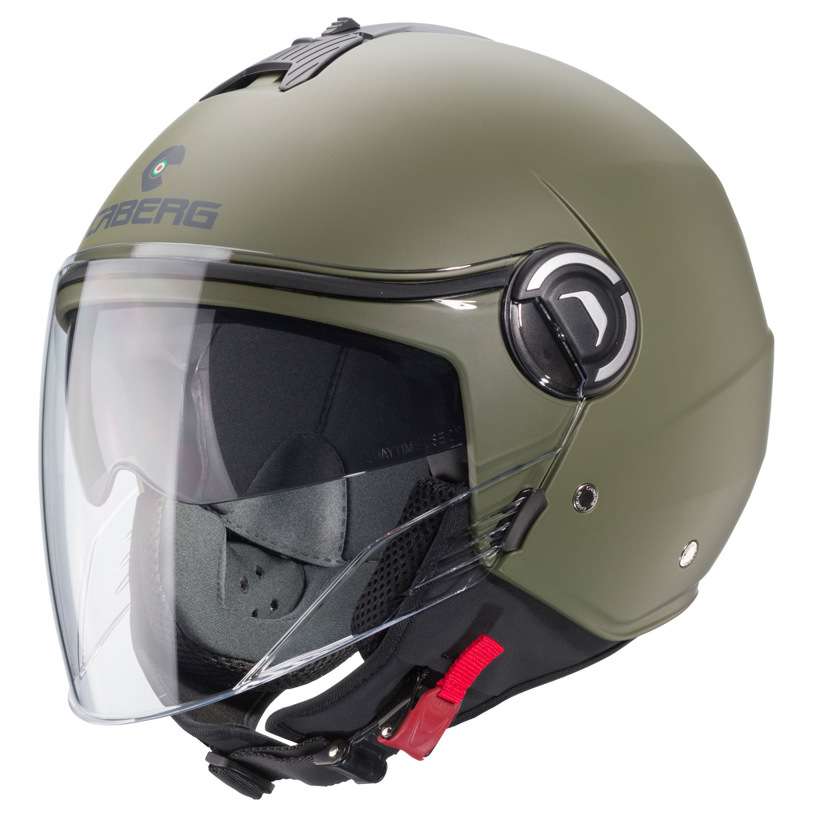 Caberg casco Riviera V4 X verde opaco