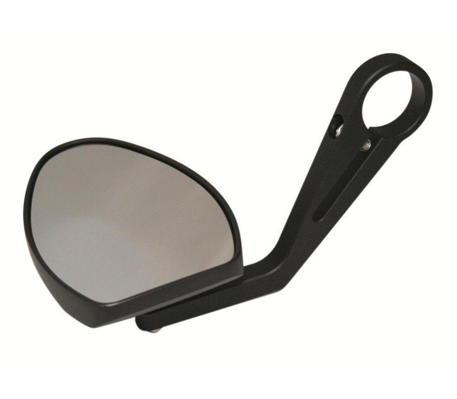 Specchietto terminale manubrio FERRARA 2 per Vespa sinistro o destro, nero