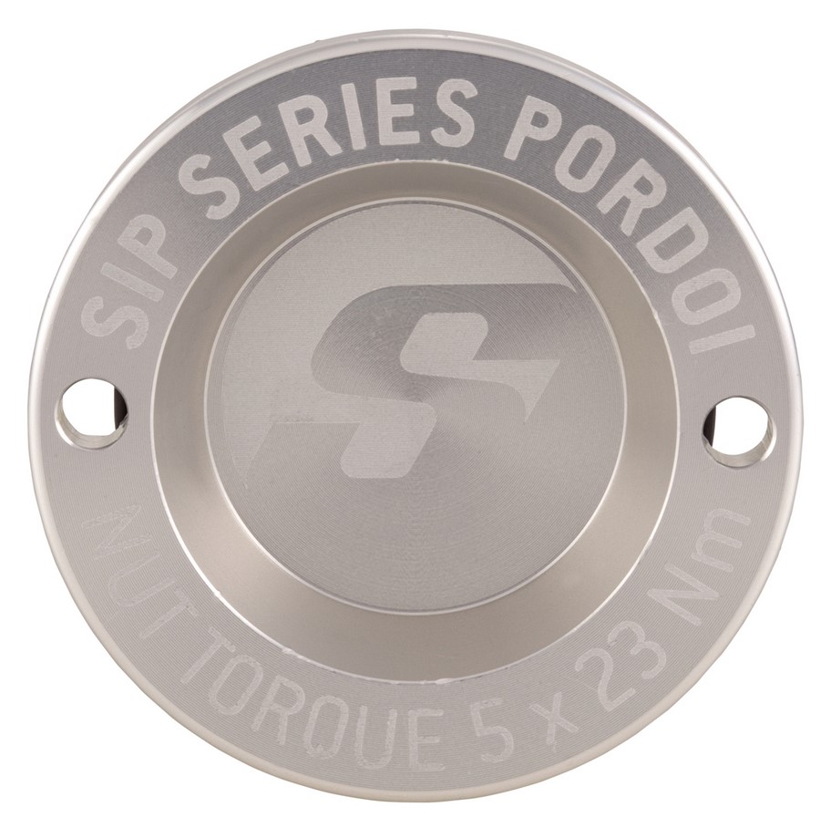 Tappo parapolvere 12" cerchio anteriore per Vespa GTS/​GTS Super/​GTV/​GT 125-300ccm, argento