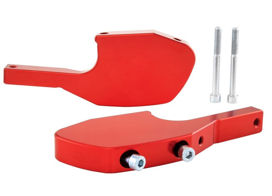 Adattatore poggiapiedi passeggero per Vespa GTS/​GTS Super/​GTV/​GT 60/​GT/​GT L 125-300ccm, rosso