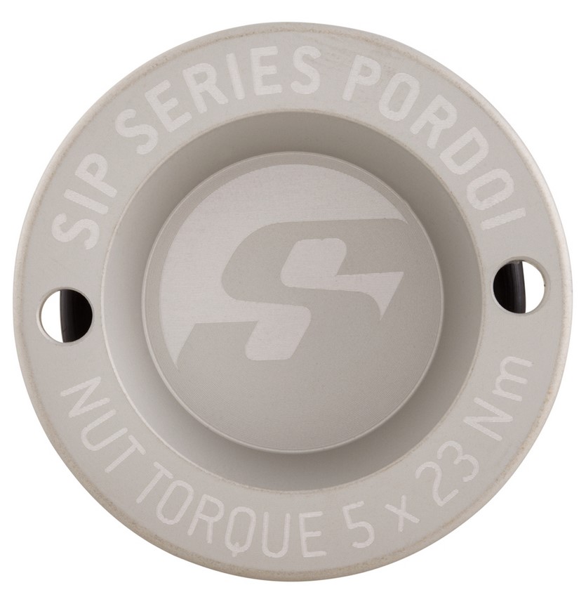 Tappo parapolvere 13" cerchio anteriore per Vespa GTS/​GTS Super/​GTV/​GT 125-300ccm, argento opaco