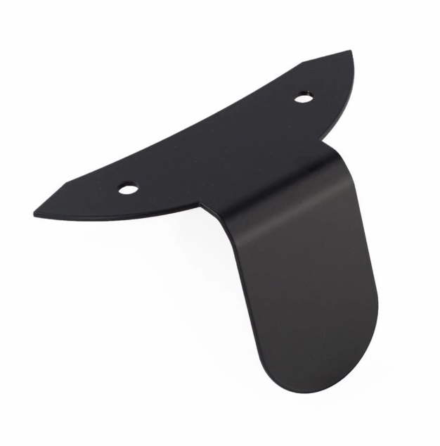 Supporto Pickerl per adesivo di controllo austriaco per Vespa GTS/GTS Super/GTV/GT, nero lucido