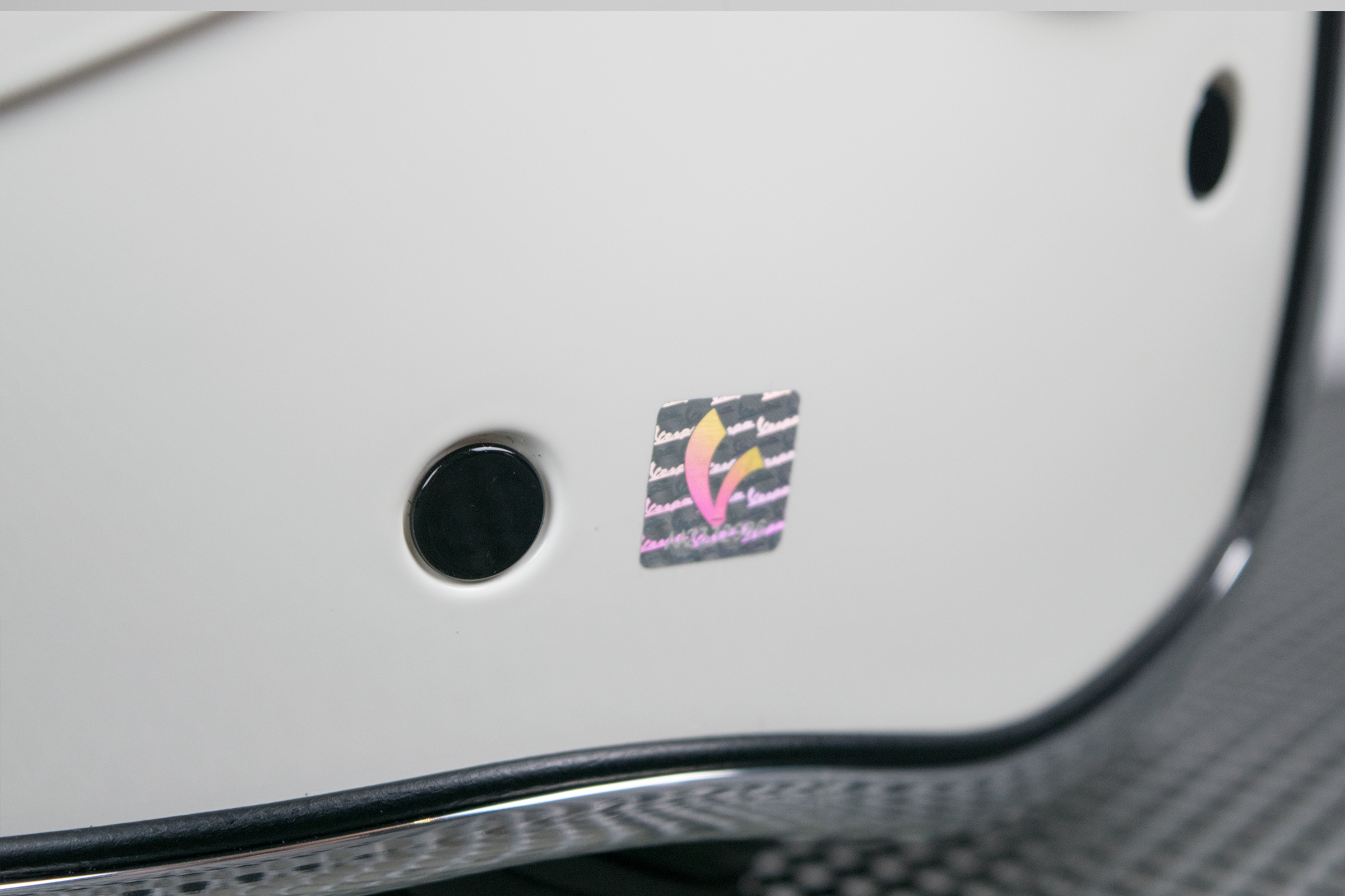 Casco Vespa Jet VJ bianco