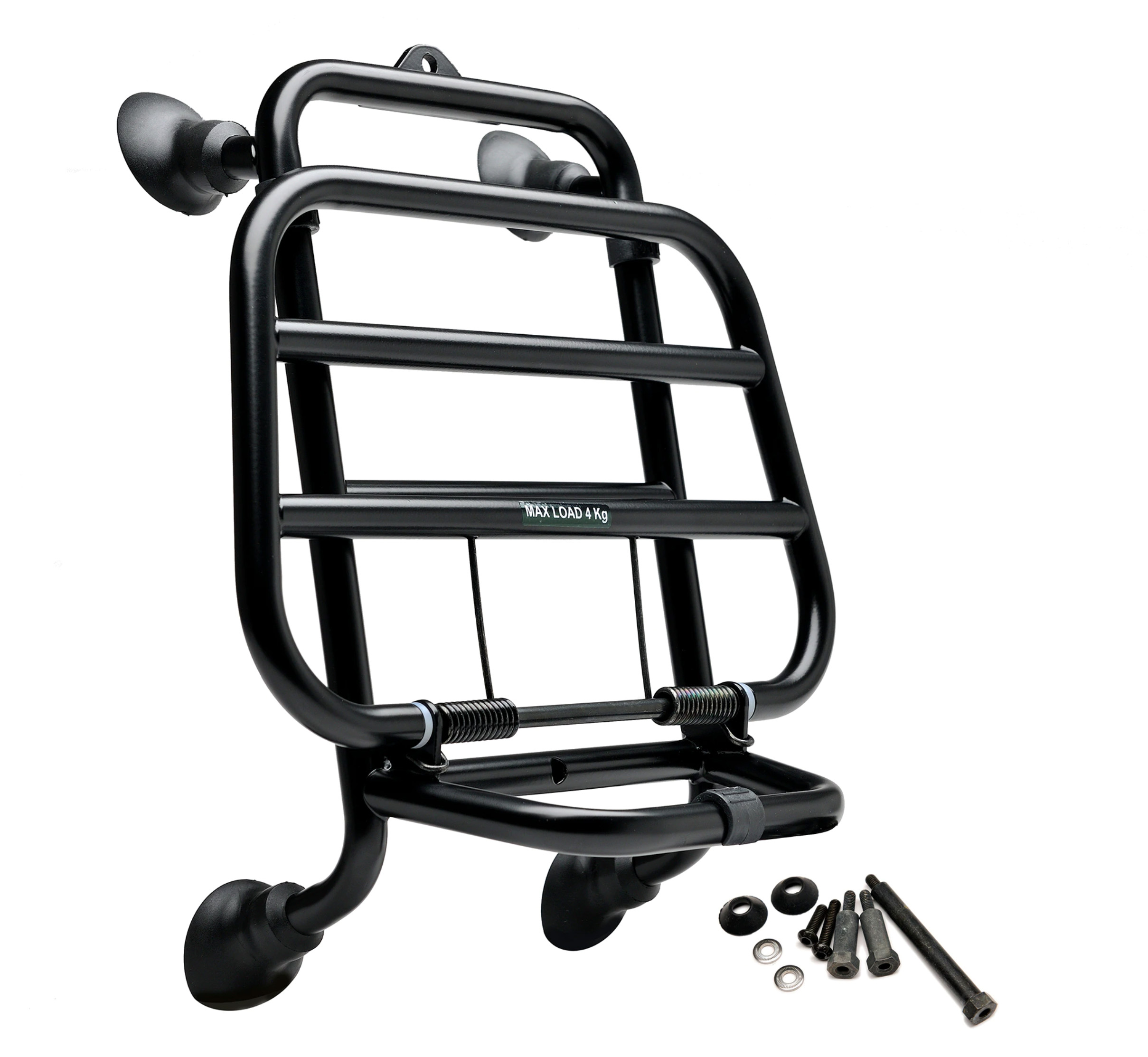 Portapacchi anteriore originale Vespa GTS / GTV / HPE, nero dall'anno di costruzione 2019- 1B007202