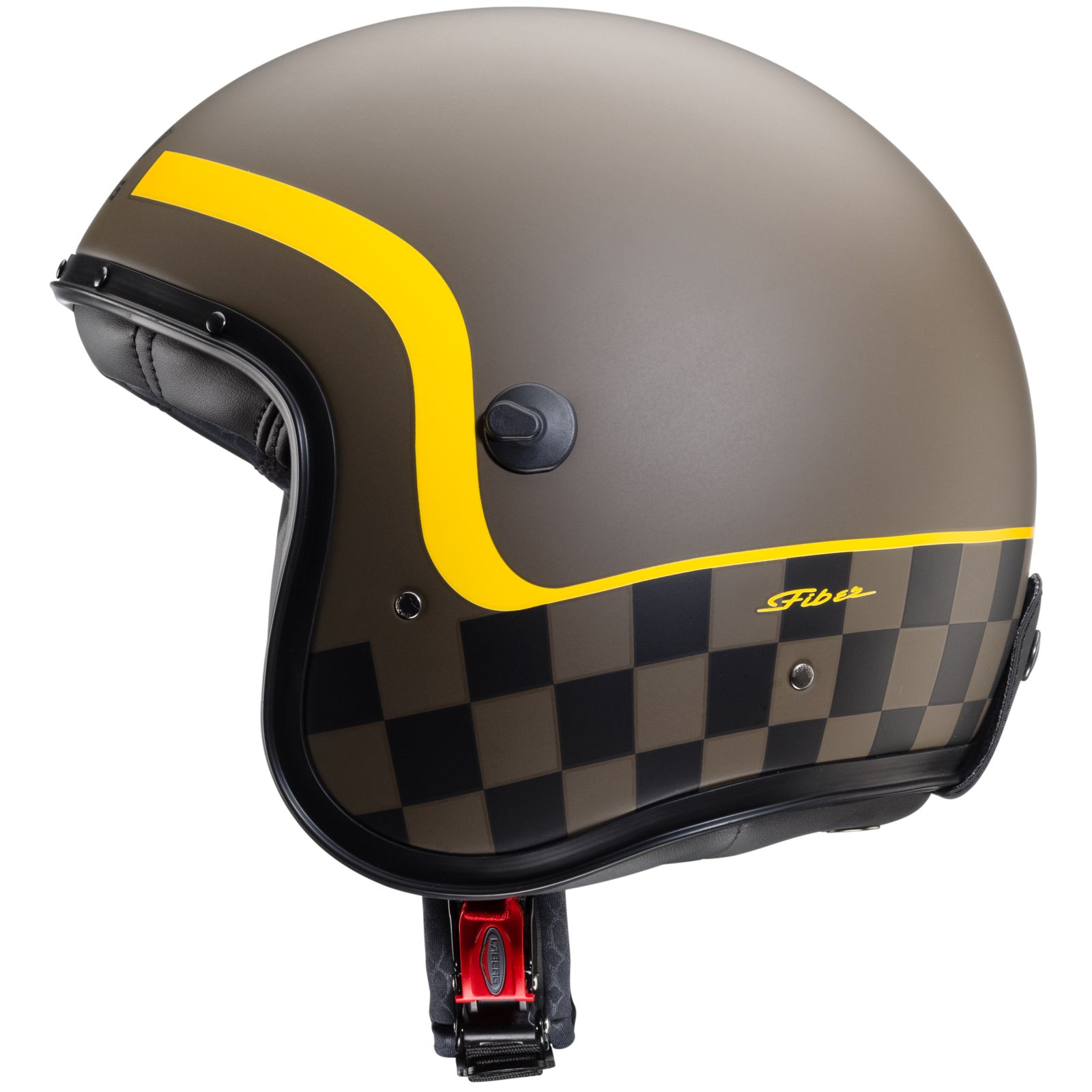 Casco Caberg Freeride Formula, marrone opaco/giallo senape