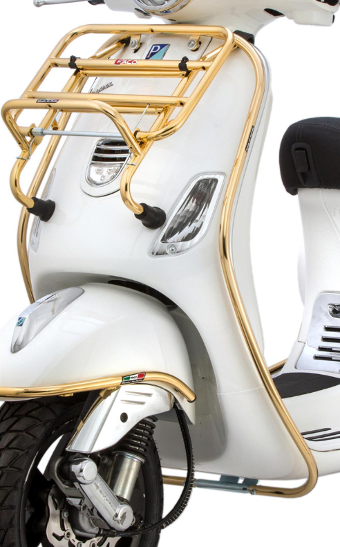 Paragambe per Vespa LX/LXV 50-150cc, oro