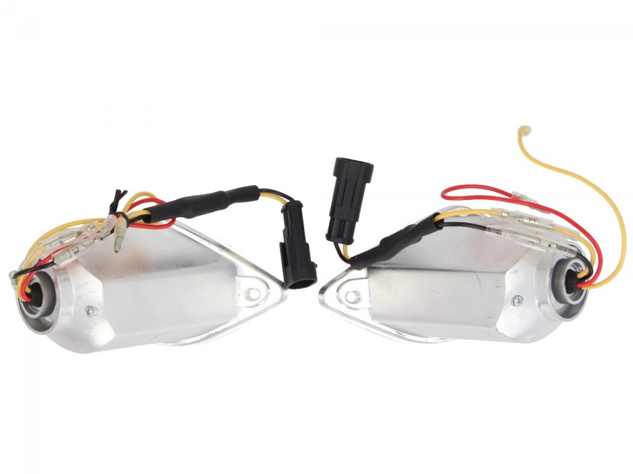 Kit frecce a LED posteriori, trasparenti per Vespa GT, GTL, GTV, GTS 125-300 (2014-2018)