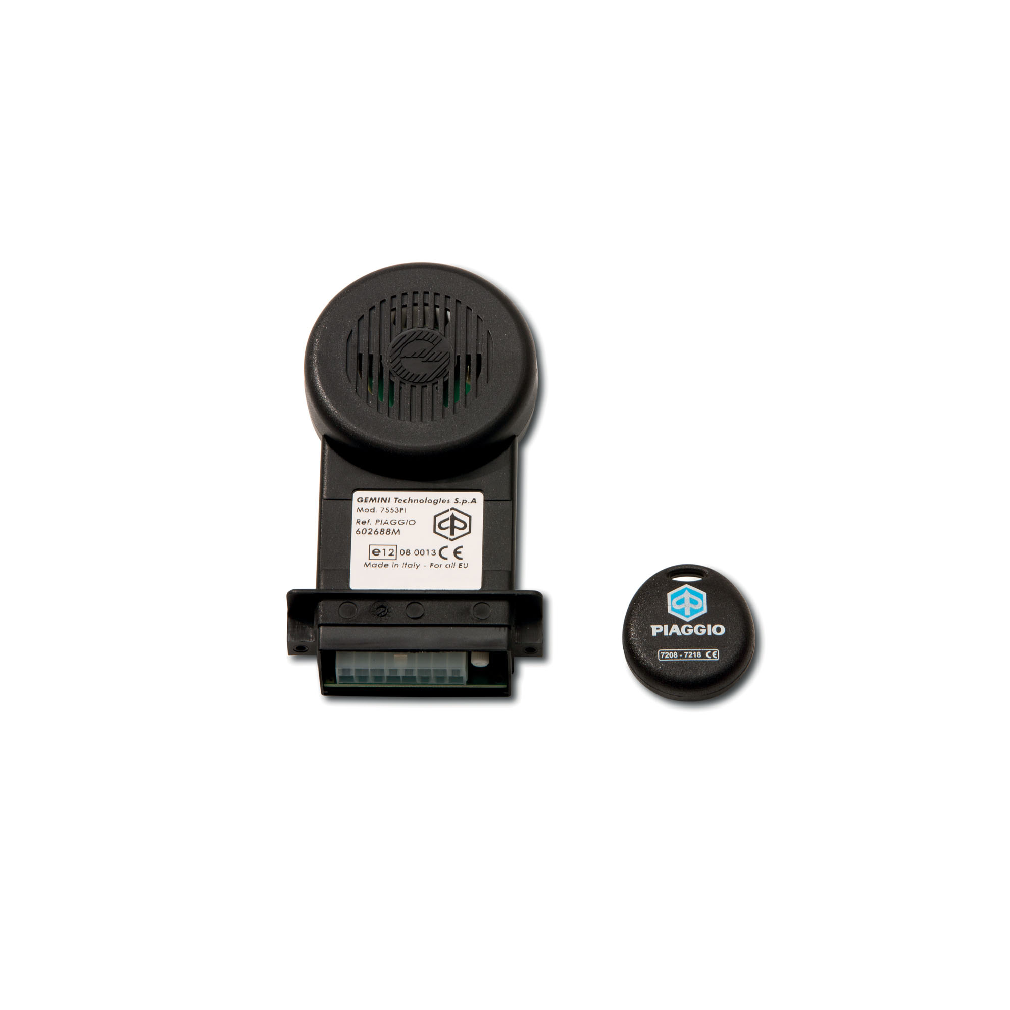 Sistema di allarme E-Lux per Vespa Primavera / Sprint / LX / S / LXV / ET