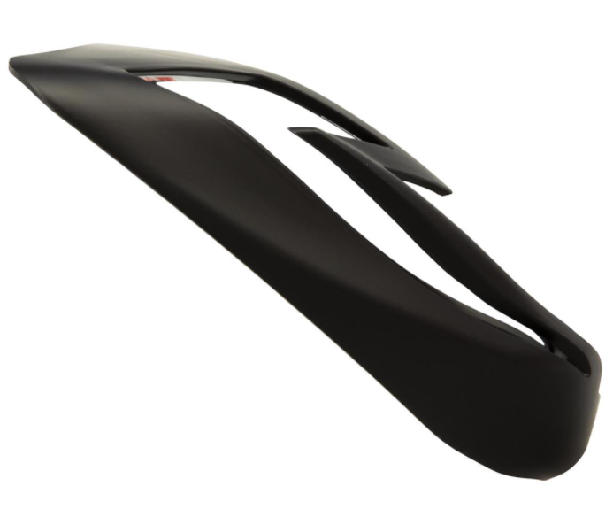 Griglia posteriore per Vespa Primavera/Sprint 50-150cc 2T/4T AC, nero opaco