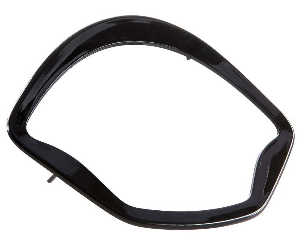 Anello decorativo tachimetro per Vespa GTS/​GTS Super 125-300ccm ('14-), nero lucido