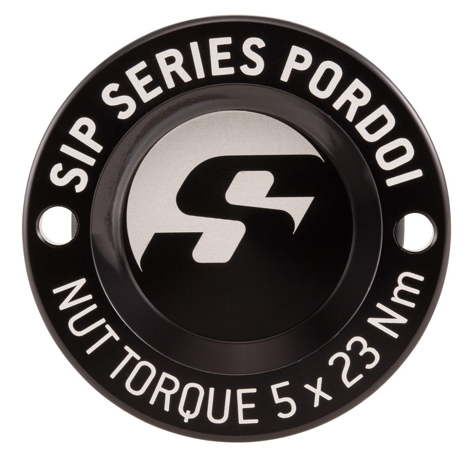 Tappo parapolvere 12" cerchio anteriore per Vespa GTS/​GTS Super/​GTV/​GT 125-300ccm, nero