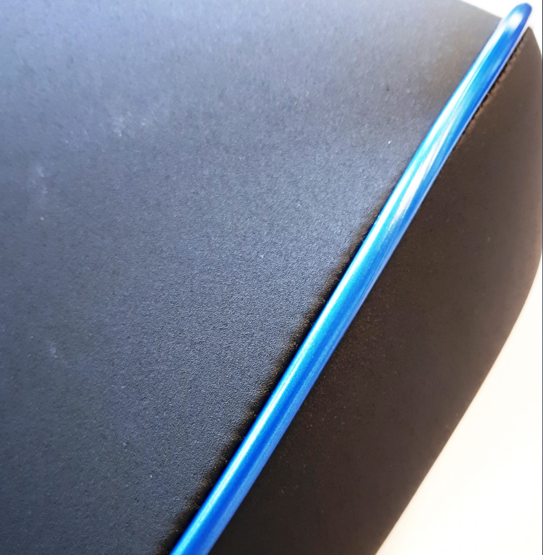 Schienale originale per bauletto Vespa Elettrica blu/blu