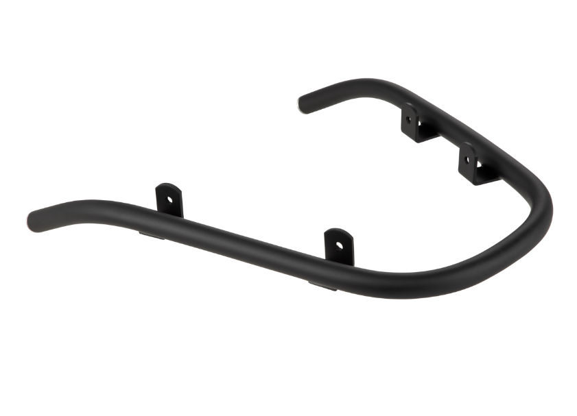 Paraurti anteriore per Vespa Primavera/Sprint/Elettrica 50-150ccm, nero opaco