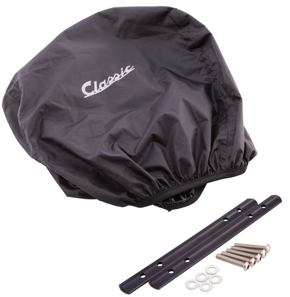 Kit cestino portabagagli classic per Vespa GTS/​GTV/GT60 125-300ccm, marrone