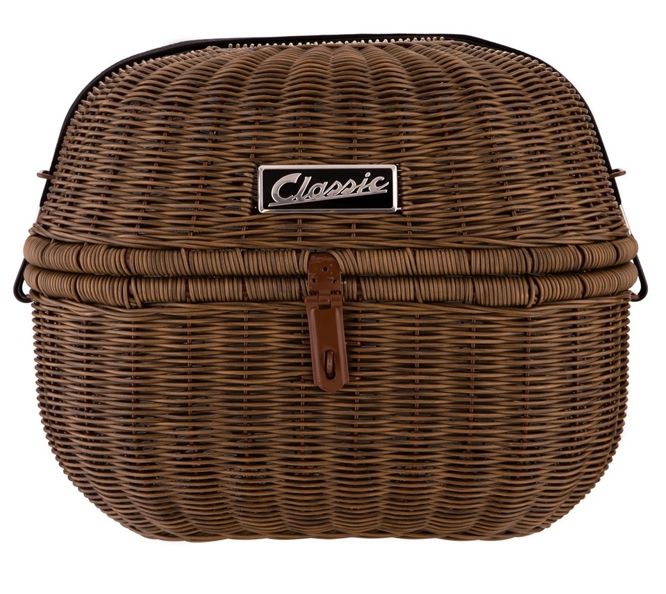 Cestino portapacchi Kit Classic per Vespa GTS/​GTV/GT60 125-300ccm, testa di moro