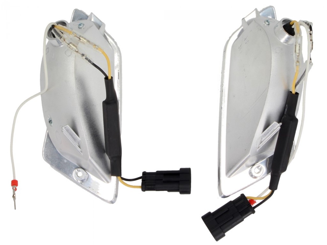 Kit frecce a LED anteriori, trasparenti per Vespa GT, GTL, GTV, GTS 125-300