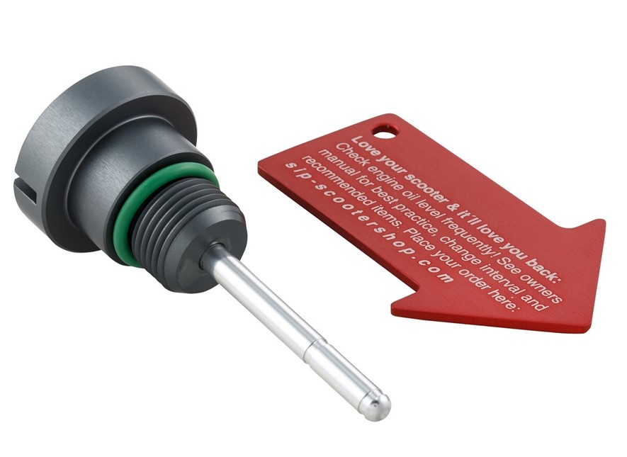 Vite riempimento olio olio motore per Vespa, grigio opaco